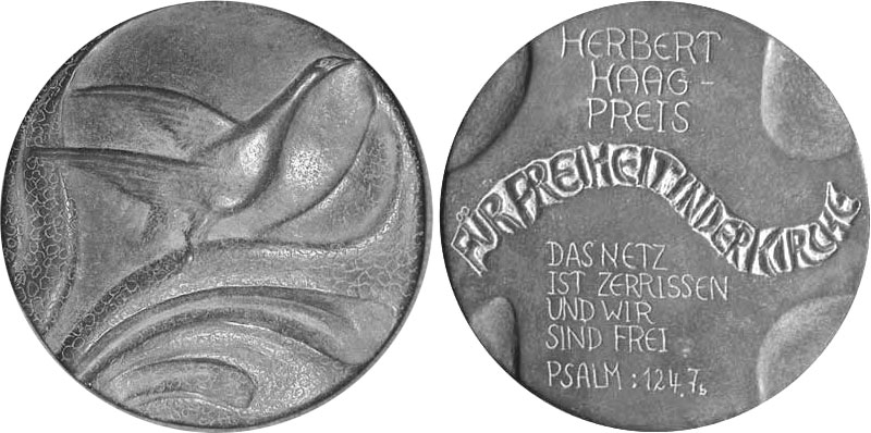 Herbert Haag Preis - Für Freiheit in der Kirche. 